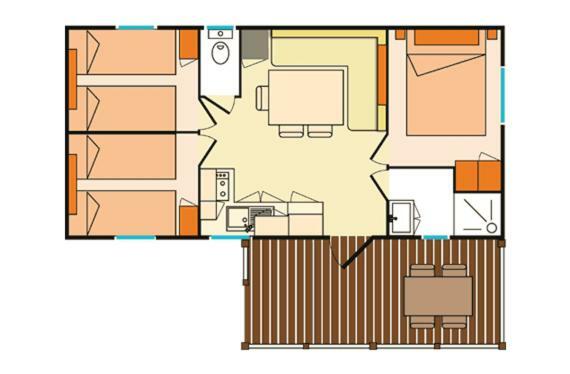 Mobil Home Climatise En Vendee La Boissiere-de-Montaigu Εξωτερικό φωτογραφία